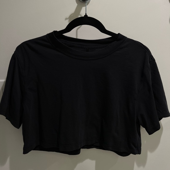 Lululemon All Yours Cropped T-shirt - Picture 1 of 4